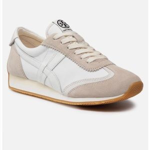 Tory Burch Hank Sneaker Size 7 Beige/Snow